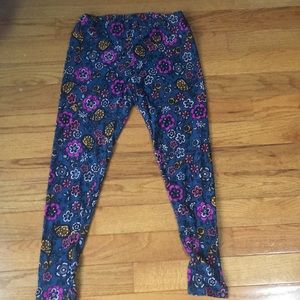 Flower Print Legging